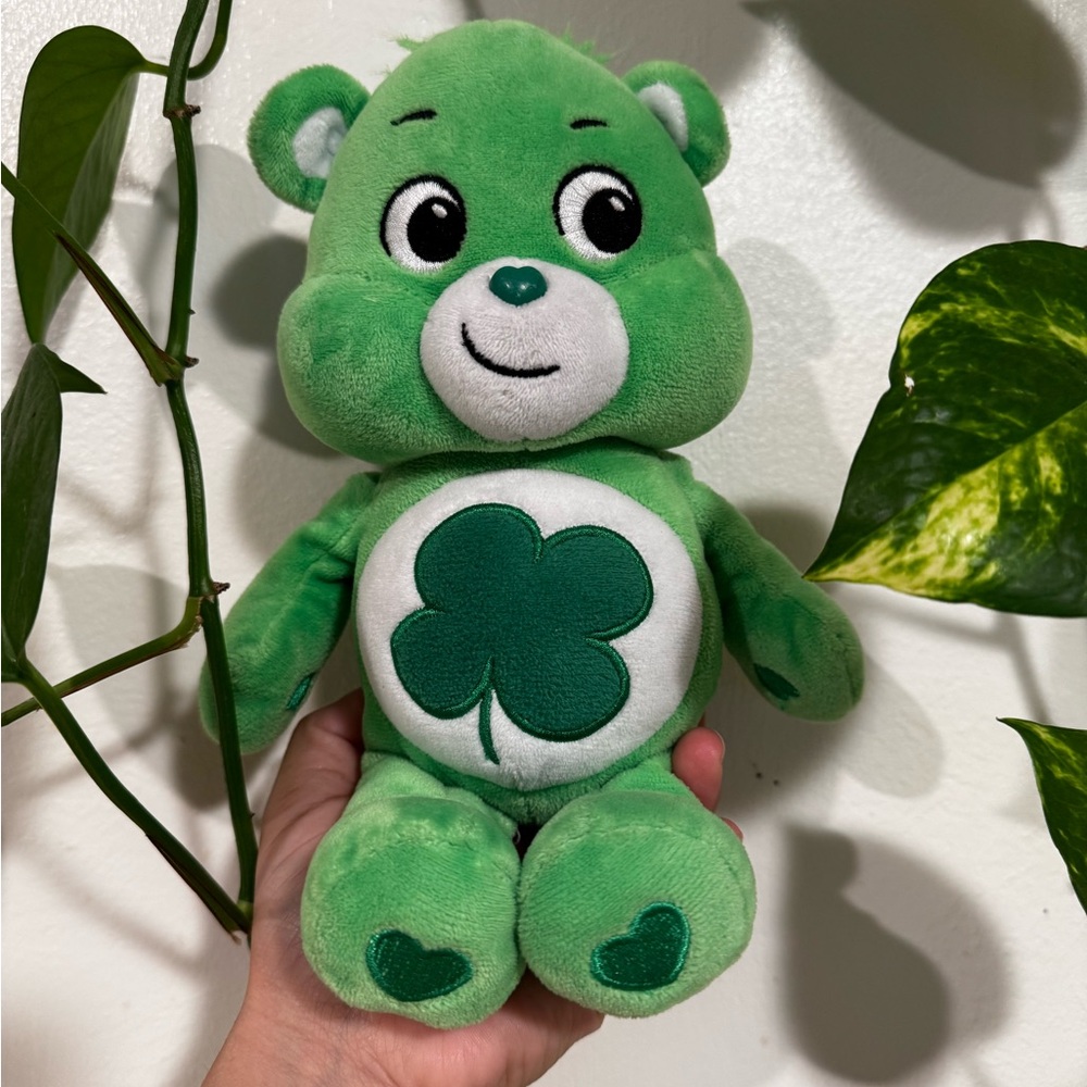 Green Plush Bear Toy